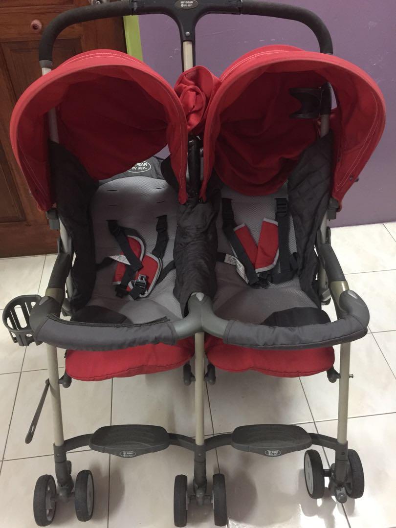 my dear twin stroller