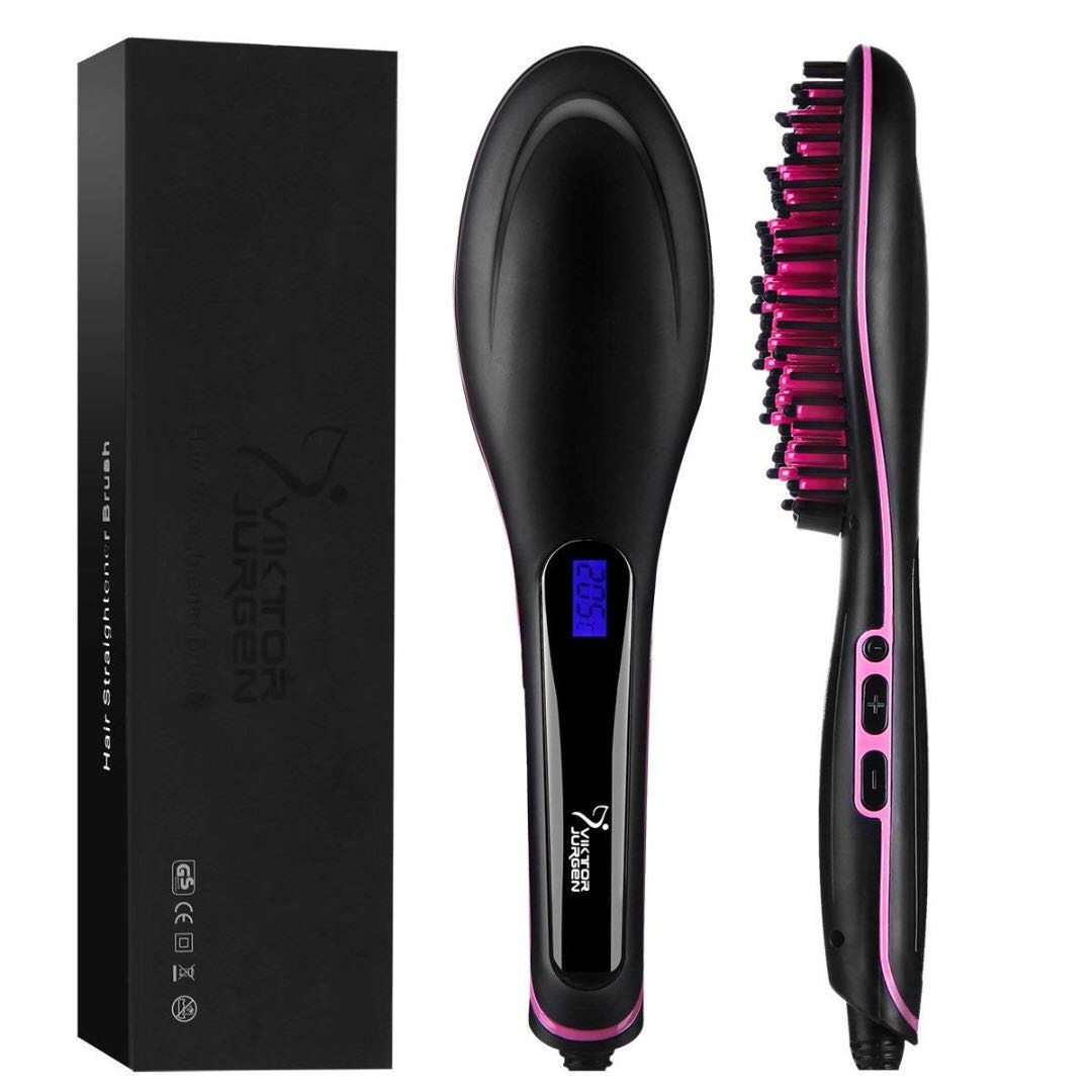 Viktor jurgen hair straightening brush clearance