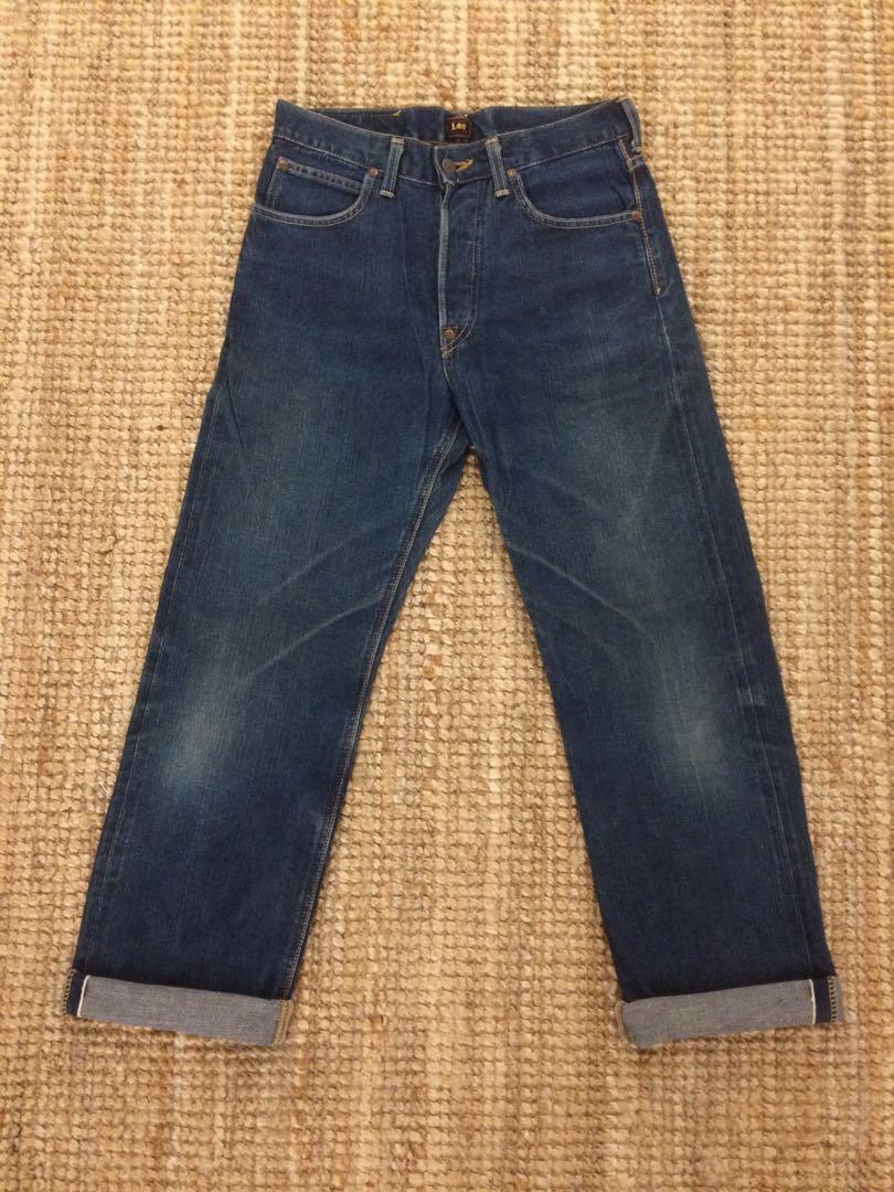 lee selvedge jeans uk