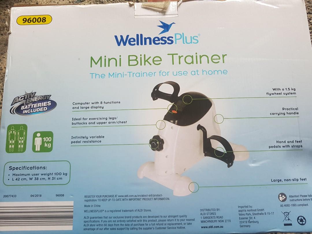 Wellness Plus Mini Bike Trainer