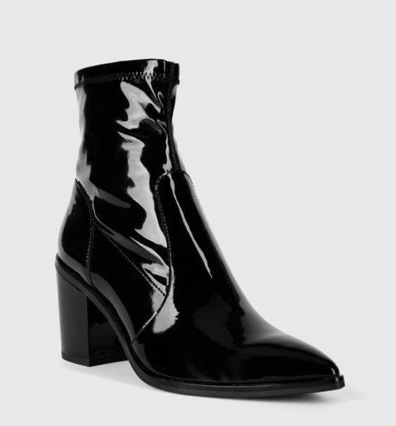 Wittner patent boots discount