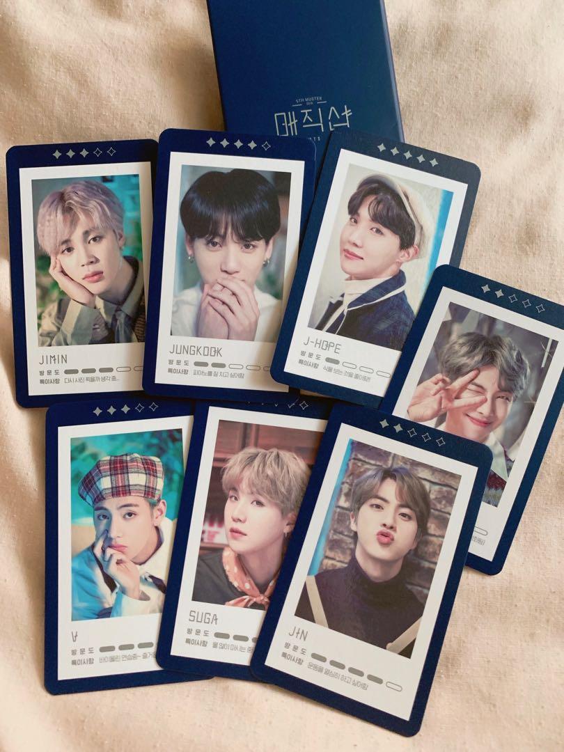 Wtt Wts Bts Official 5th Muster Magic Shop Guestbook Pcs K Wave On Carousell