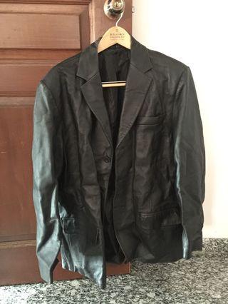 Authentic Kenneth Cole Reaction genuine leather jacket XL
