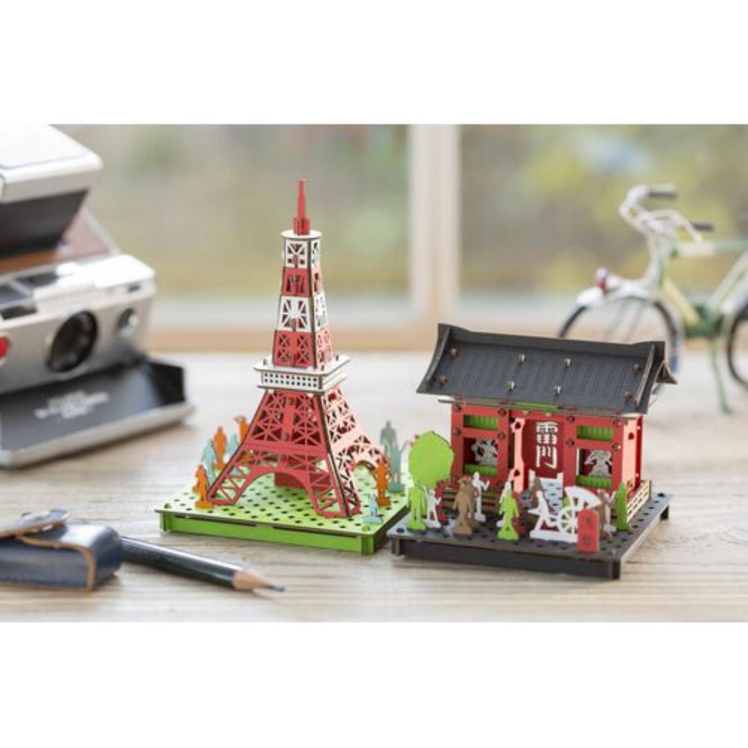 3d關東立體紙藝模型 東京鐵塔 Skytree及浅草 玩具 遊戲類 其他 Carousell