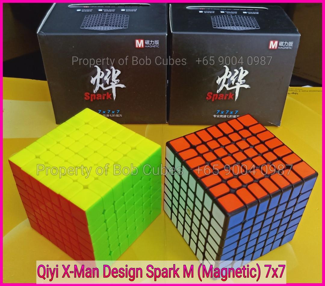 Qiyi X Man Design Spark M Magnetic 7x7 Rubik S Cube For Sale