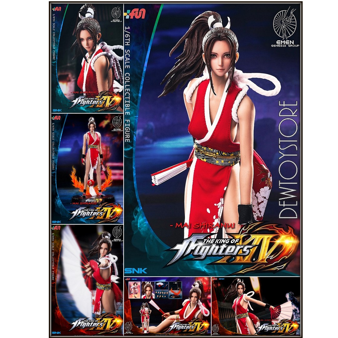 In Stock Emen Genesis Group Snk The King Of Fighters Xiv 1 6 Scale Action Figure Mai Shiranui Toys Games Bricks Figurines On Carousell
