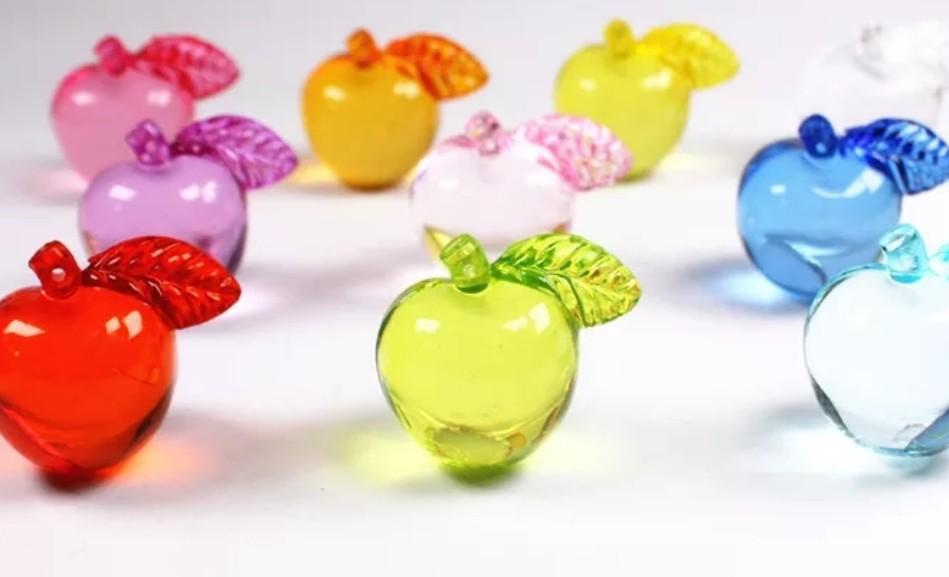 Acrylic Transparent Apple Fruit Props Gem Decor Design Craft Others On Carousell