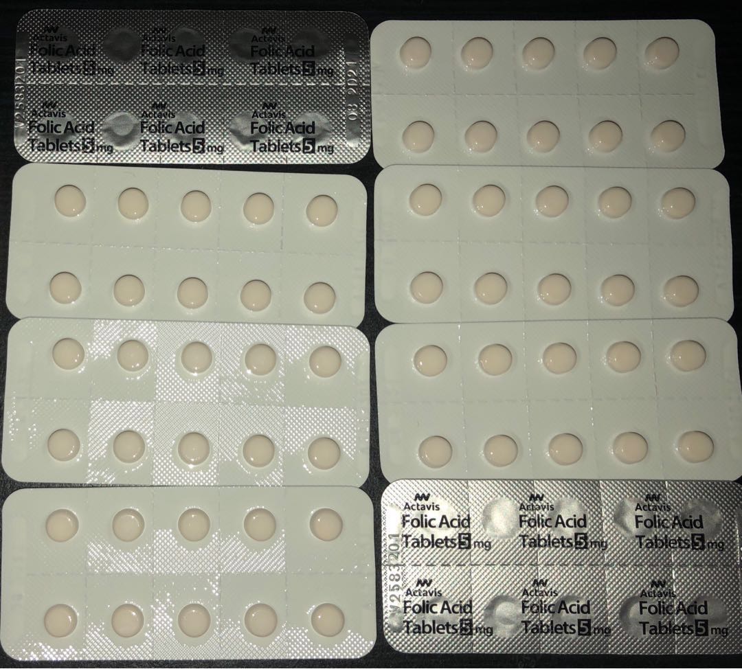actavis folic acid tablet 5mg