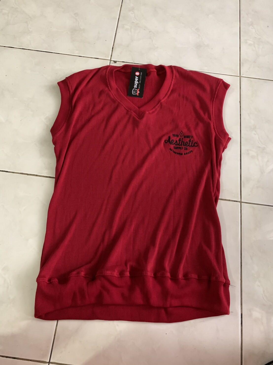 Aesthetic Vest Olah Raga Baju Olahraga Di Carousell