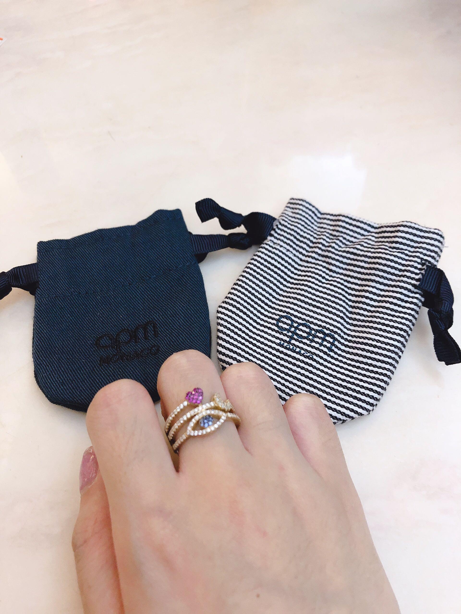 Apm monaco deals evil eye ring