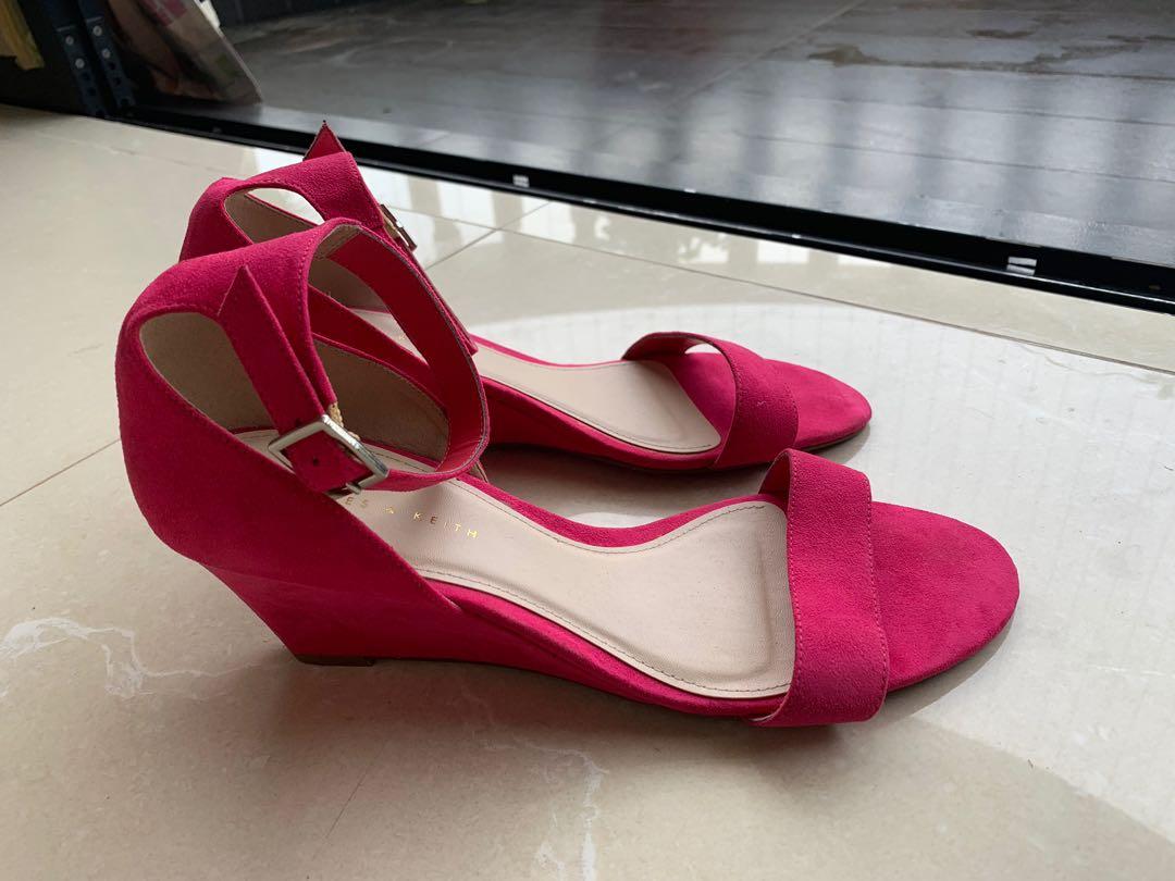 As new fuchsia hot pink heels, Women's 