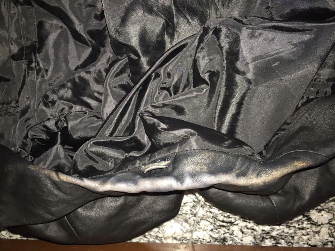 Kenneth cole reaction online genuine leather jacket