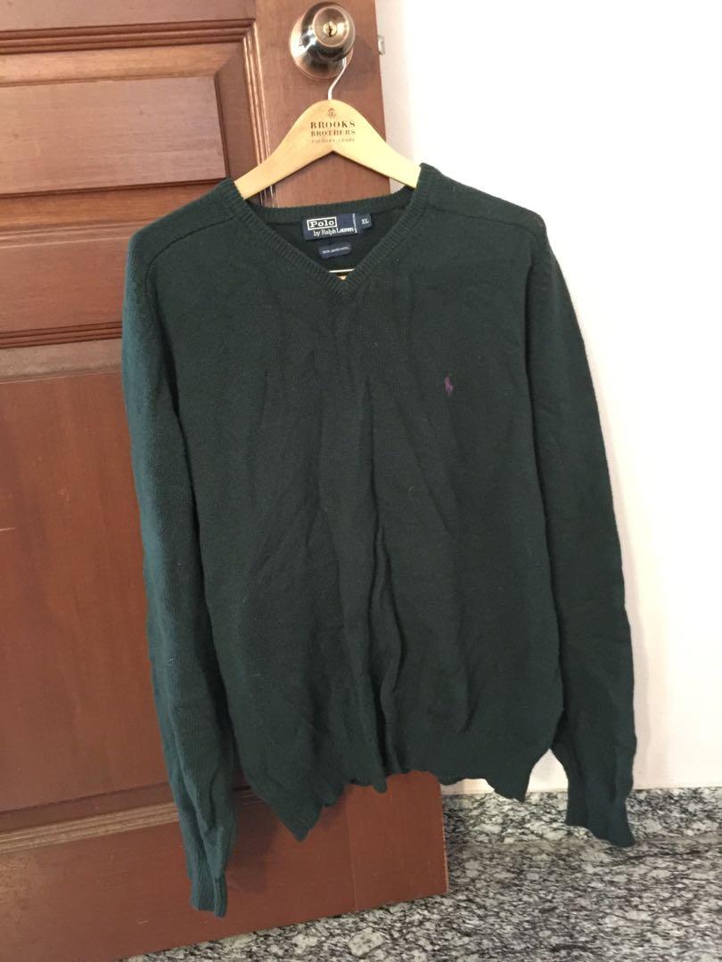Authentic Polo Ralph Lauren Lambswool Sweater XL