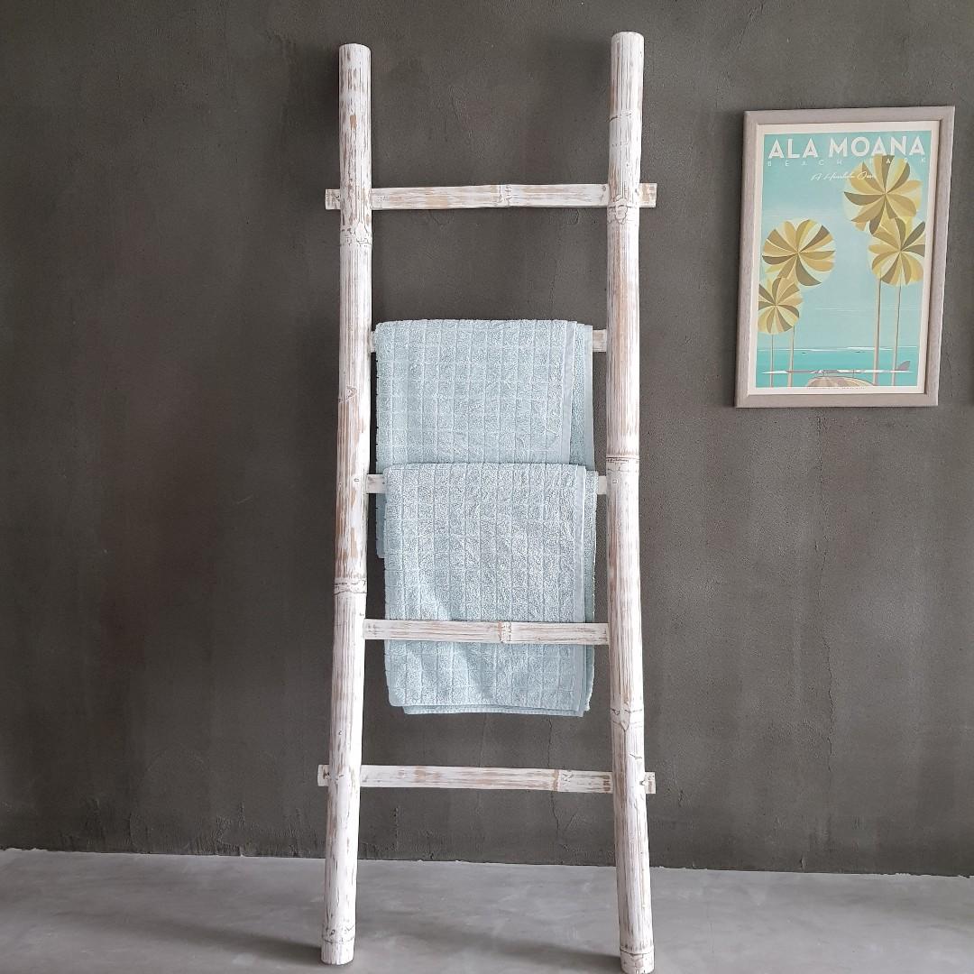 Bali Style Bamboo Ladder Furniture Home Decor Others On Carousell