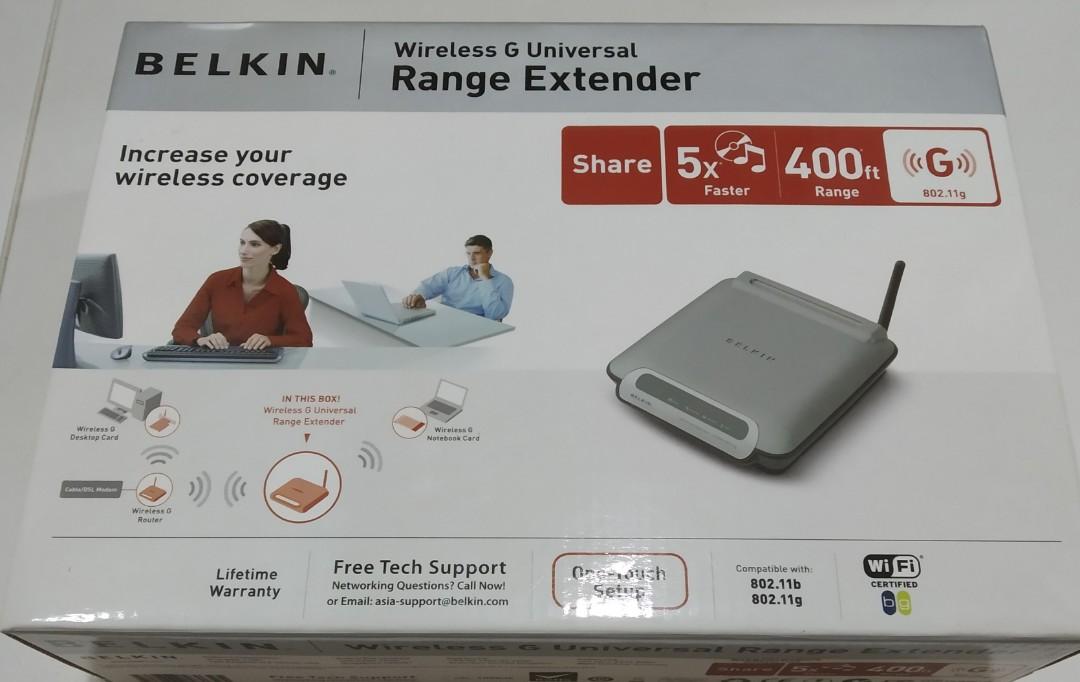 Belkin Wireless G Universal Range Extender Electronics