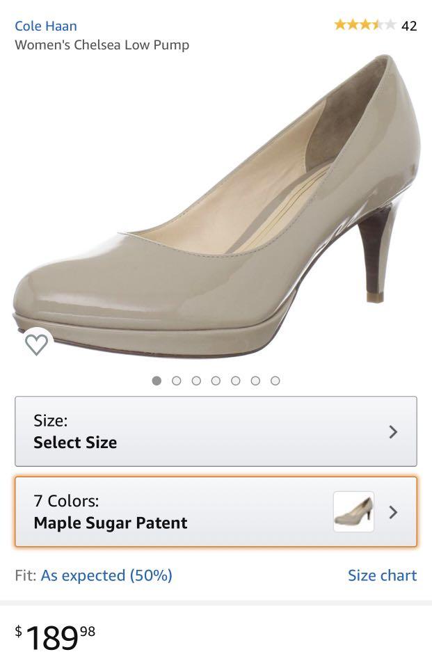 Cole haan chelsea low pump store