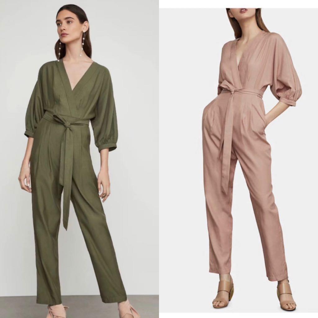 bcbg green romper