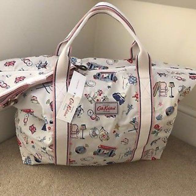 cath kidston holiday foldaway bag