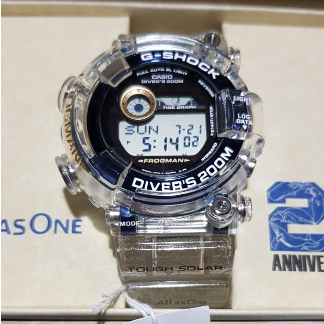 BRAND NEW Authentic GF-8251K-7JR AllAsOne ICERC 25th Anniversary Frogman  Casio G-shock