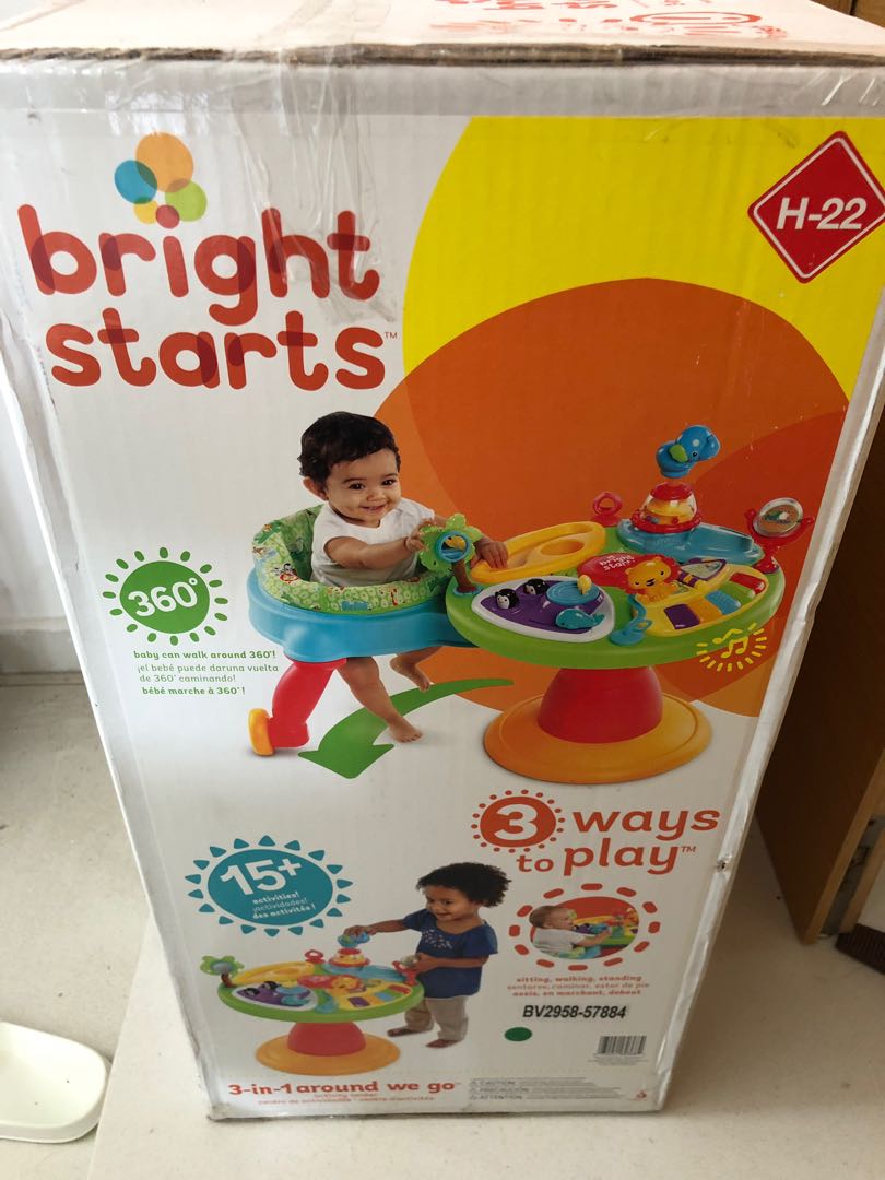 Brand new Bright Starts Around we go 3-in-1, Babies & Kids, Toys & Walkers on Carousell Brand new Bright Starts Around we go 3-in-1, Babies & Kids, Toys & Walkers on Carousell