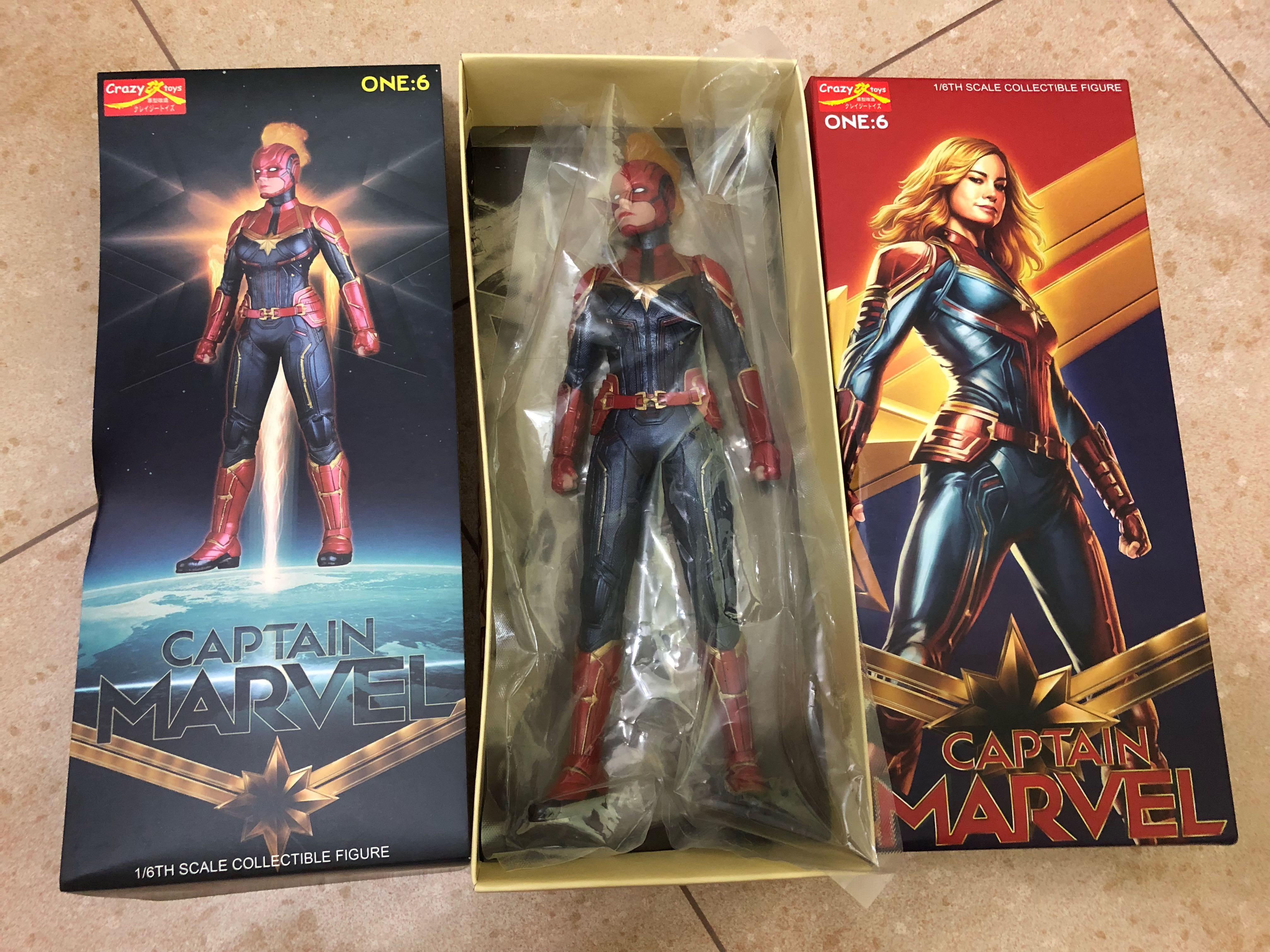 crazy toys captain marvel