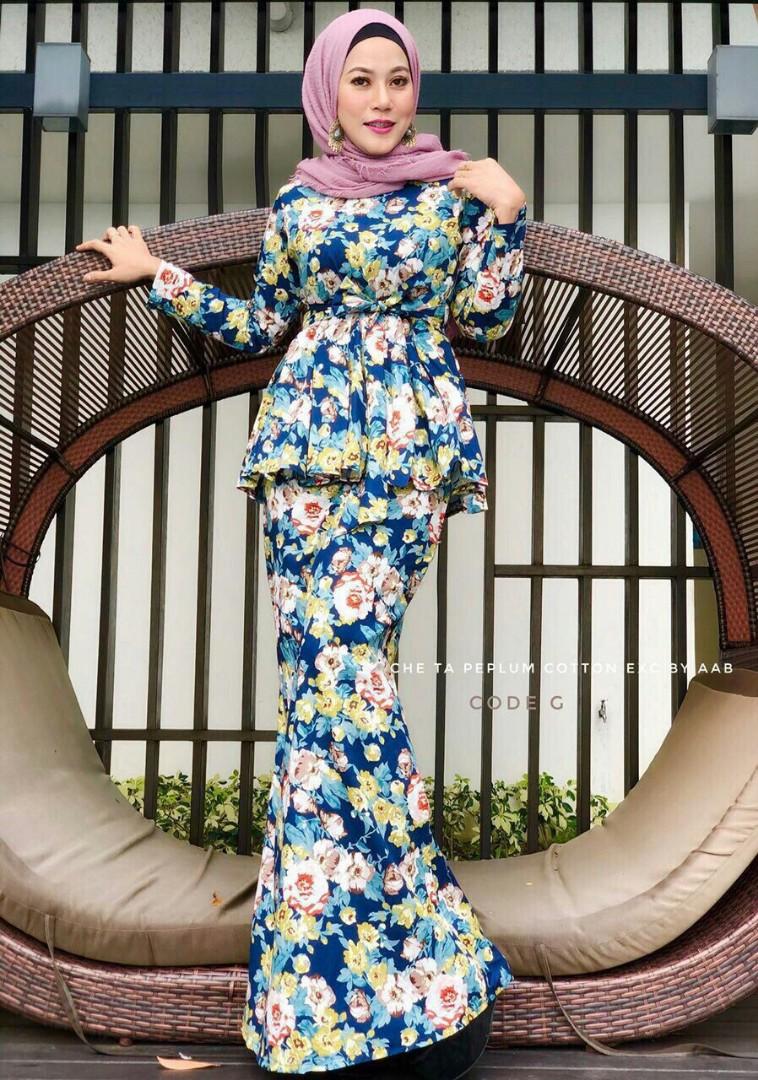peplum cotton