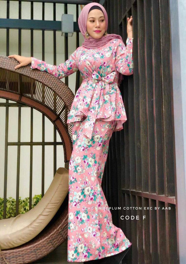 peplum cotton