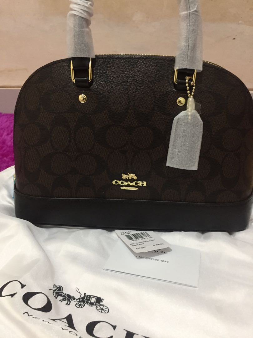 Coach Mini Sierra original, Luxury, Bags & Wallets on Carousell