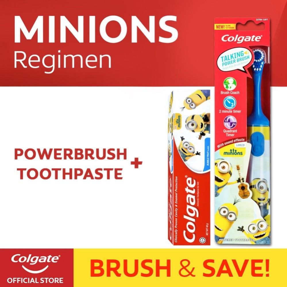 colgate minions talking toothbrush
