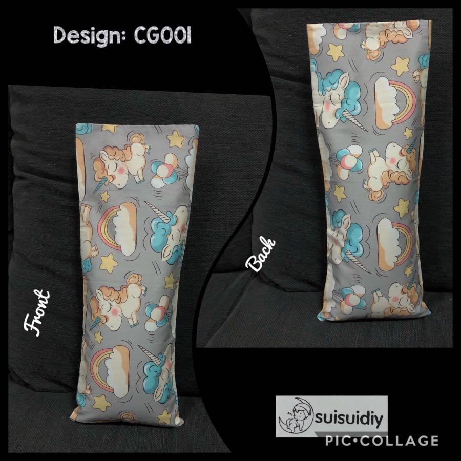 CG001 Unicorn Baby’s Beansprout Husk / Buckwheat Hull Pillow, Babies