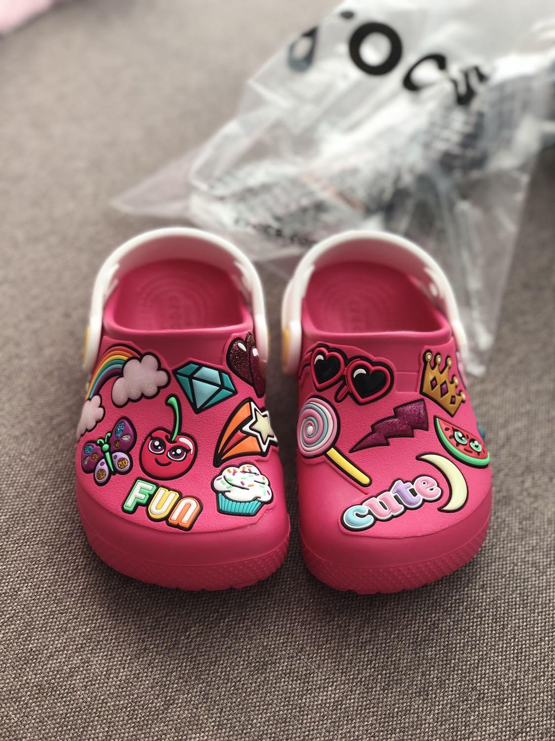 crocs playful patches