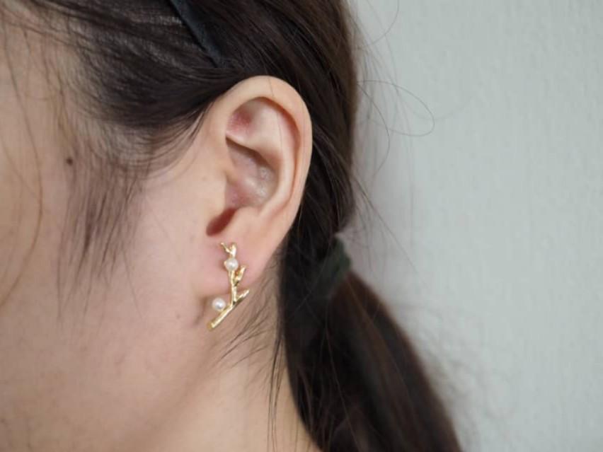 Deer clearance horn earrings