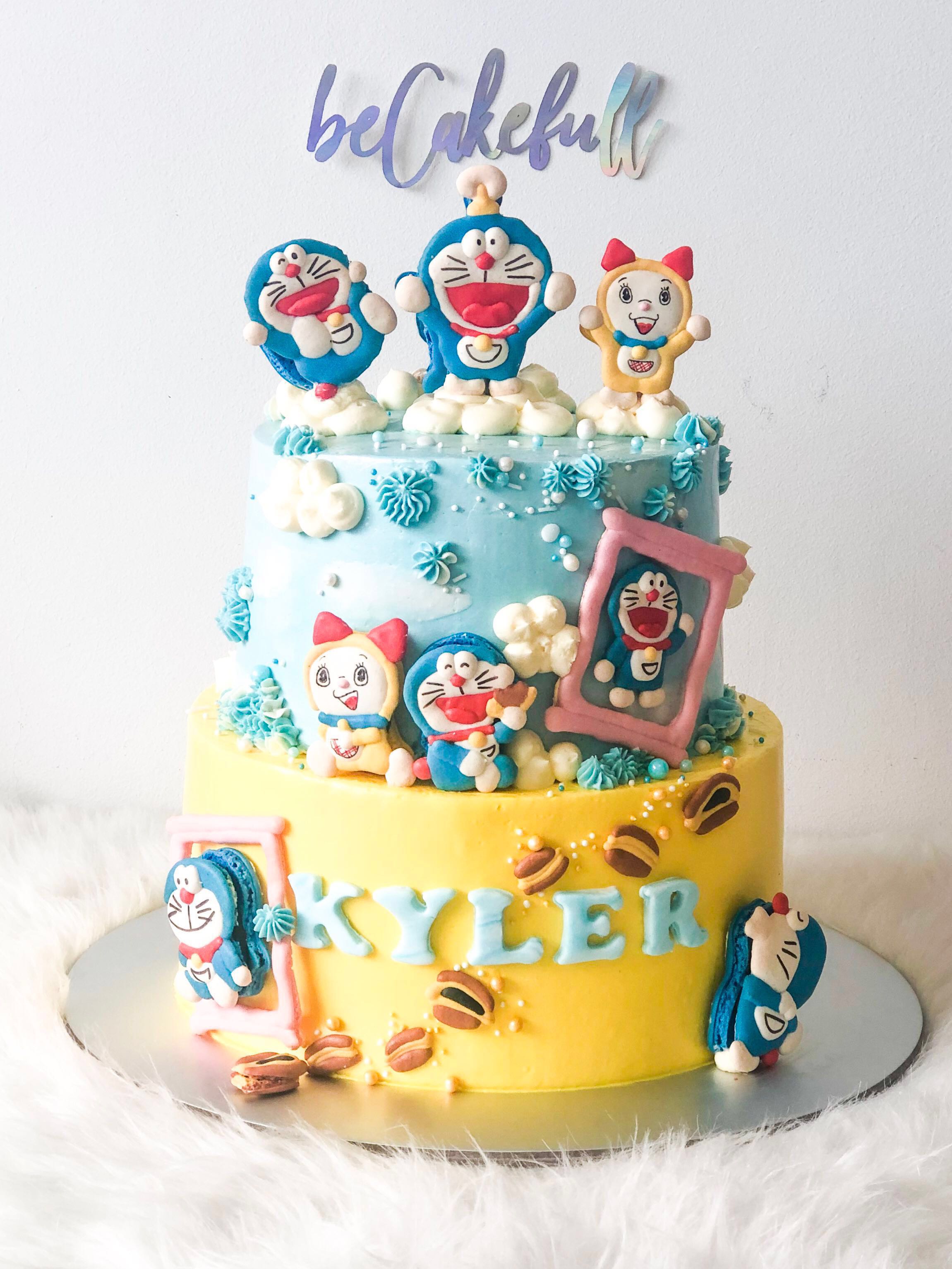 Doraemon Cake Available in Saharanpur - www.giftcakes.in