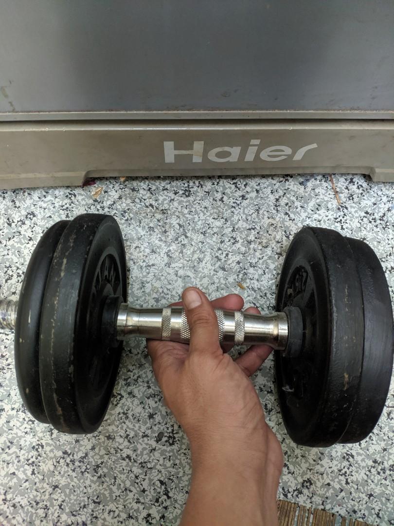 Trojan dumbbell set sales