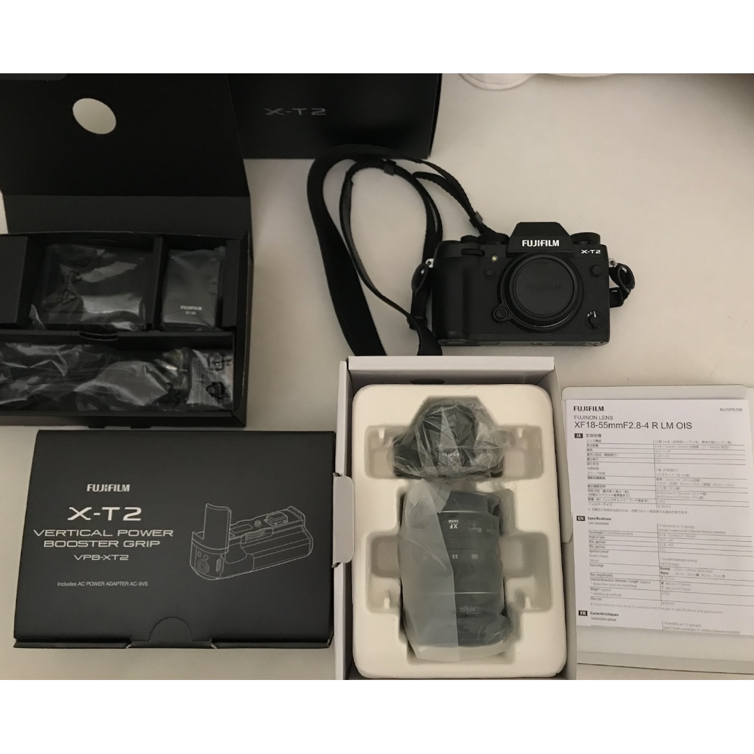 Fujifilm XT2 Mirrorless Camera, with XF1855mm f2.44 lens and XT2