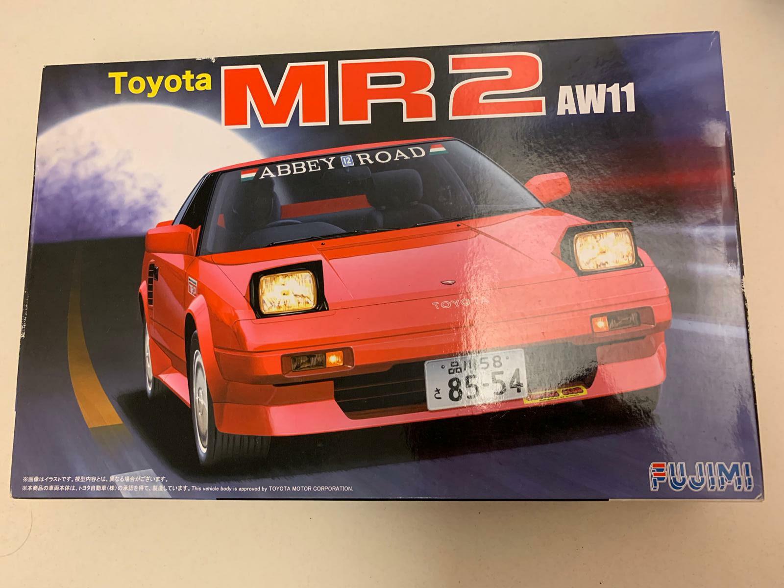 Fujimi 1 24 Mr2 Aw11 模型車car Model 日本製 Made In Japan 玩具 遊戲類 玩具 Carousell