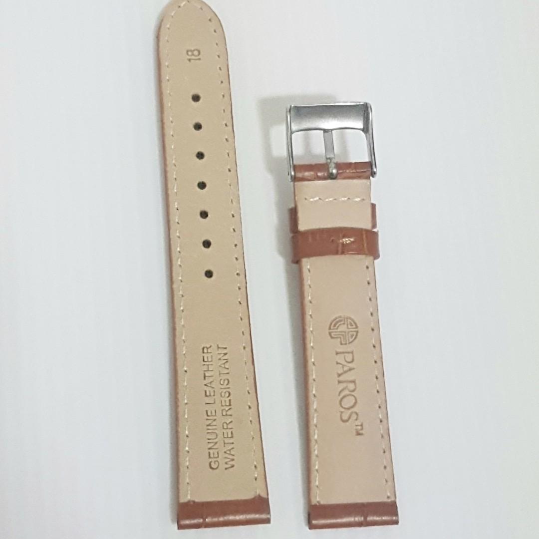 Good Affordable Leather 18 mm Wristwatch Strap AR2042_K0038645 main image 0