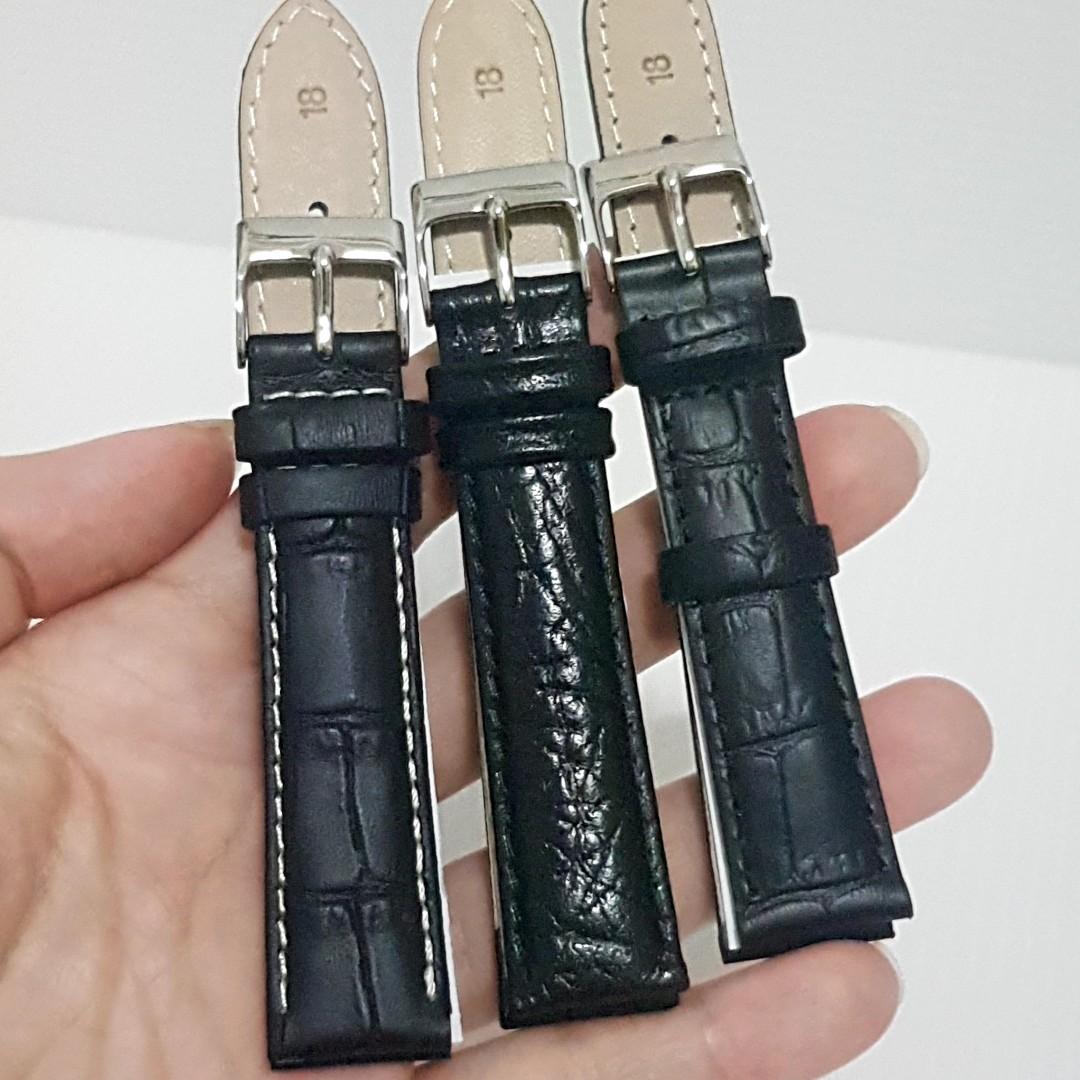 Genuine leather new arrivals watch bands