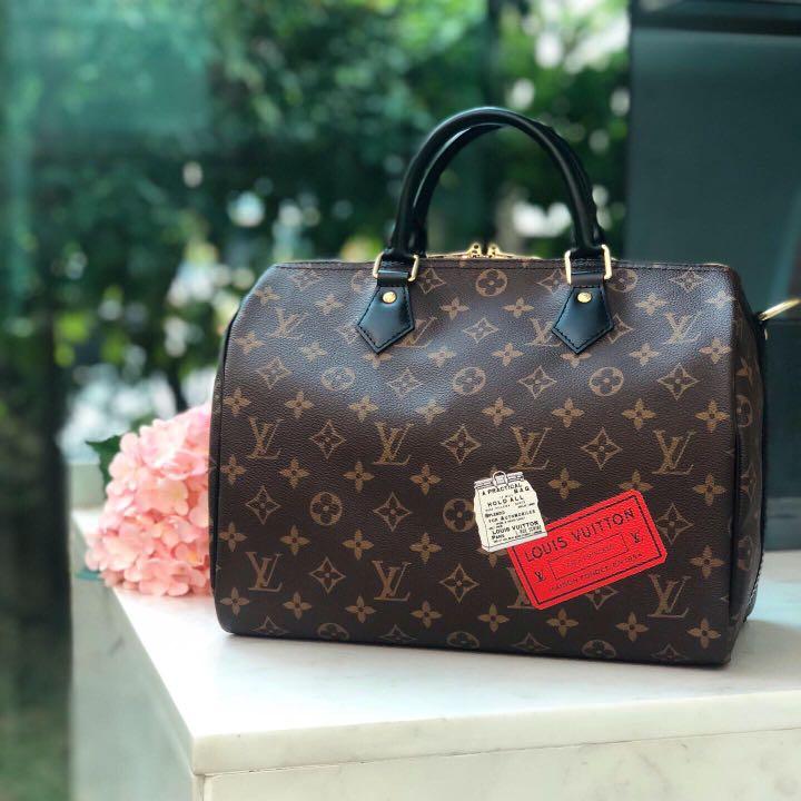 Full set 2019 LV Bandolier 30 Mono , Luxury, Bags & Wallets on Carousell