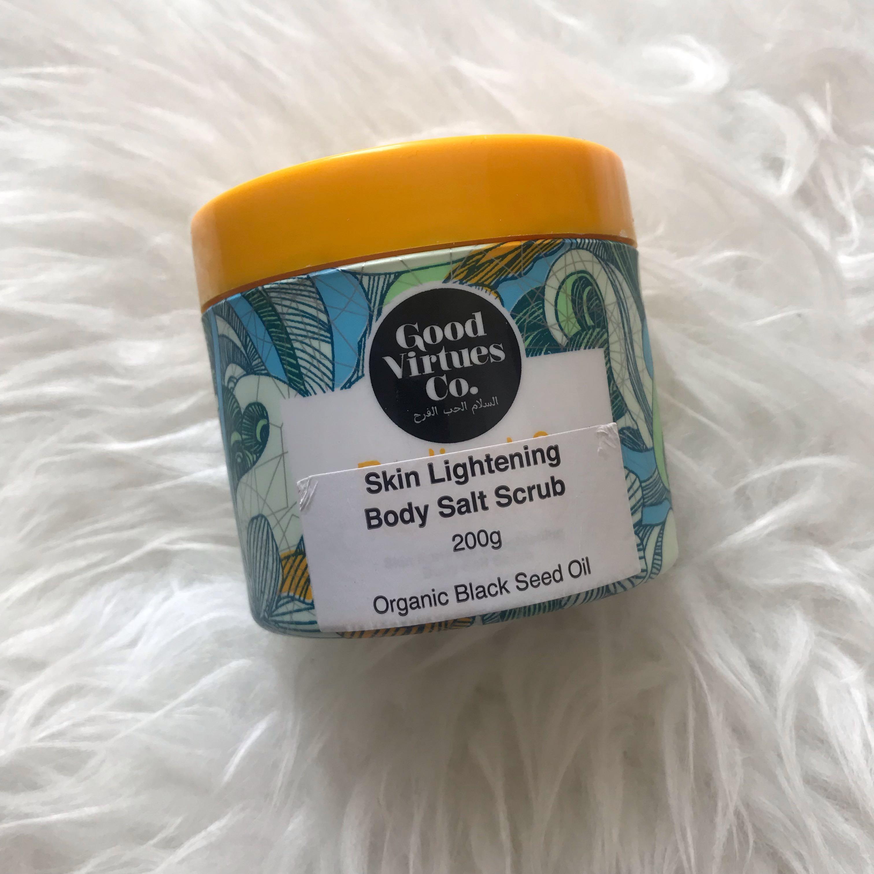 Good Virtues Co Body Salt Scrub Kesehatan Kecantikan Kulit