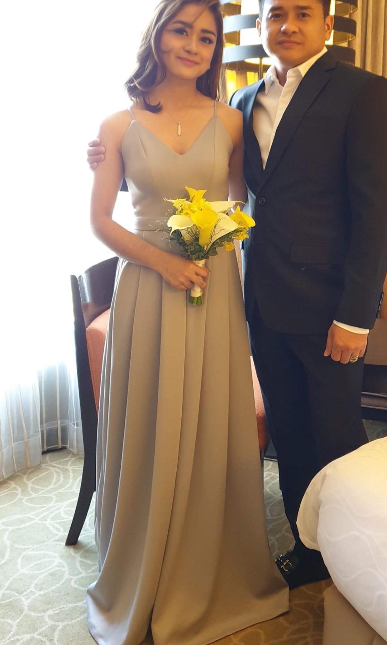 Rent Silver Gray Gown Dress Apartment 8 Type Women S Fashion