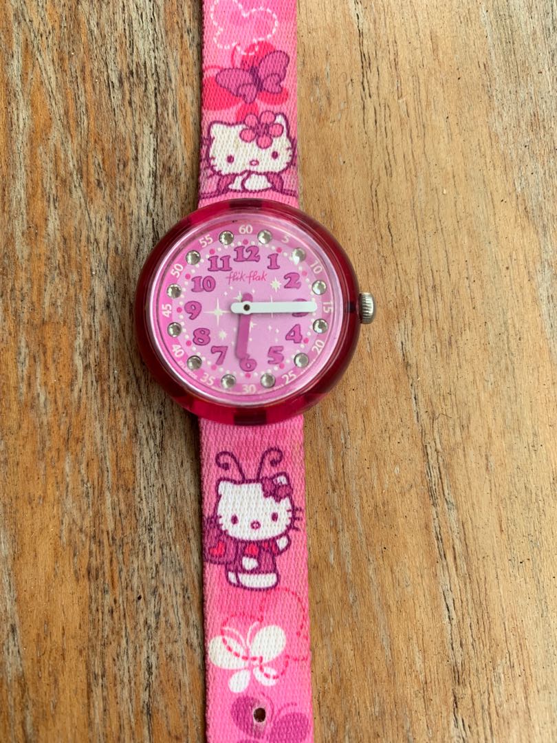 Flik flak hello kitty watch store