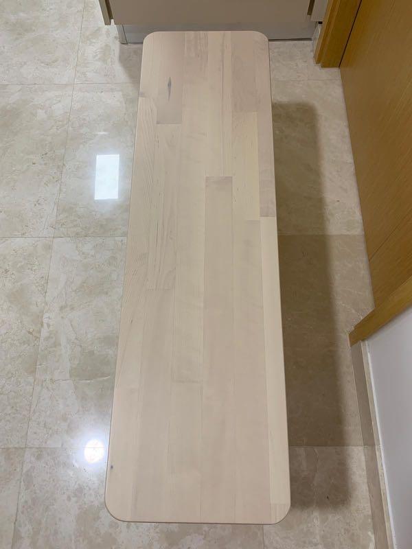 Ikea Bench Norraker 103cm, Furniture & Home Living, Furniture, Tables