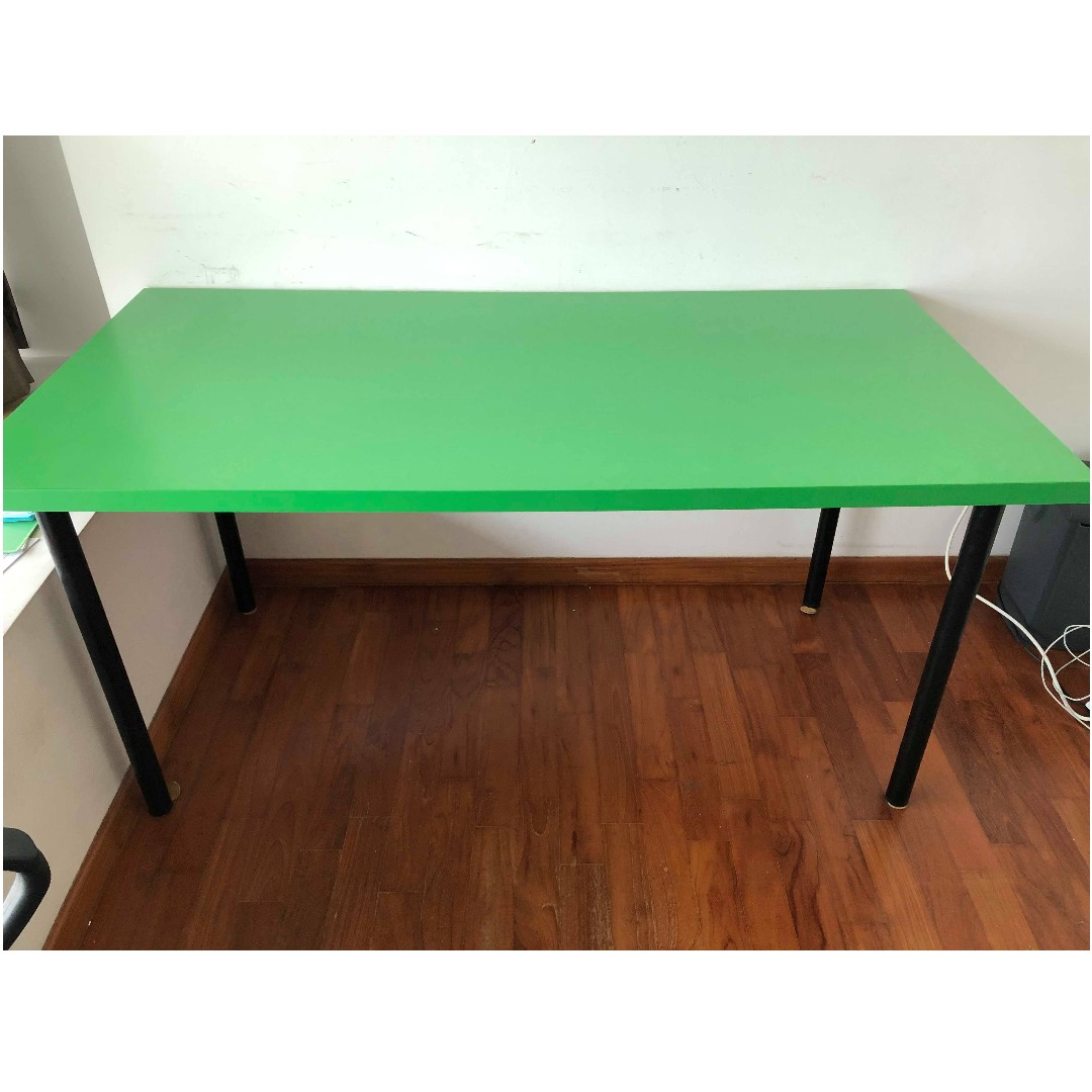 Ikea table. Detachable and adjustable legs (height), Furniture & Home