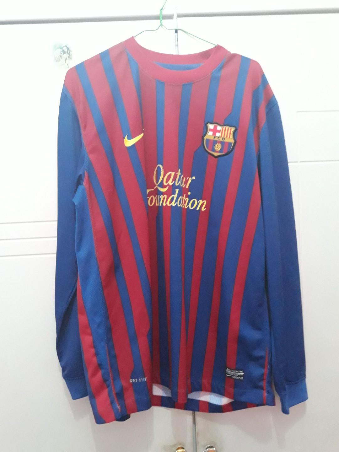 Jersey Bola Lengan Panjang Olah Raga Baju Olahraga Di Carousell