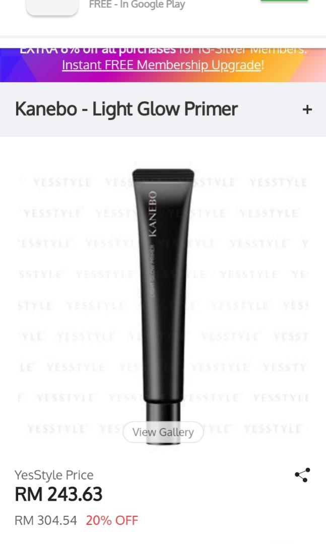 Kanebo Glow Primer / Dual Eyeliner Liquid Refill, Beauty & Personal