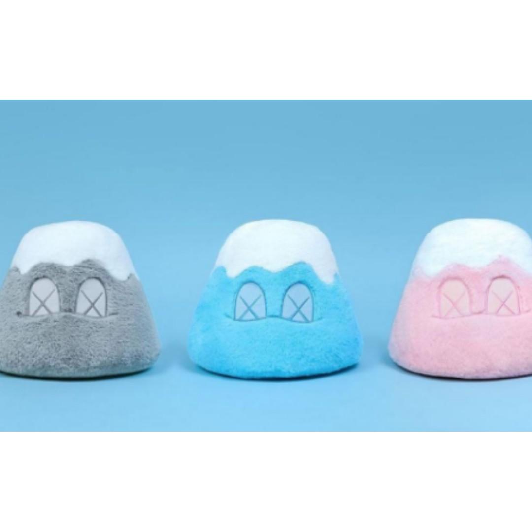 Kaws Holiday Japan Mount Fuji Plush Pink Toys Games Stuffed Toys On Carousell