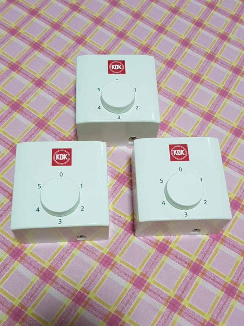 Kdk Speed Regulator Ceiling Fan On Carousell