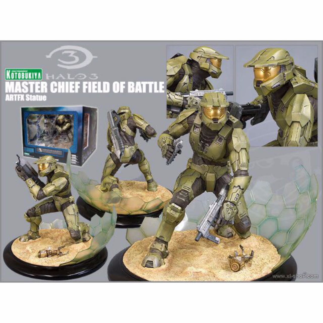 Halo 3 top master chief statue