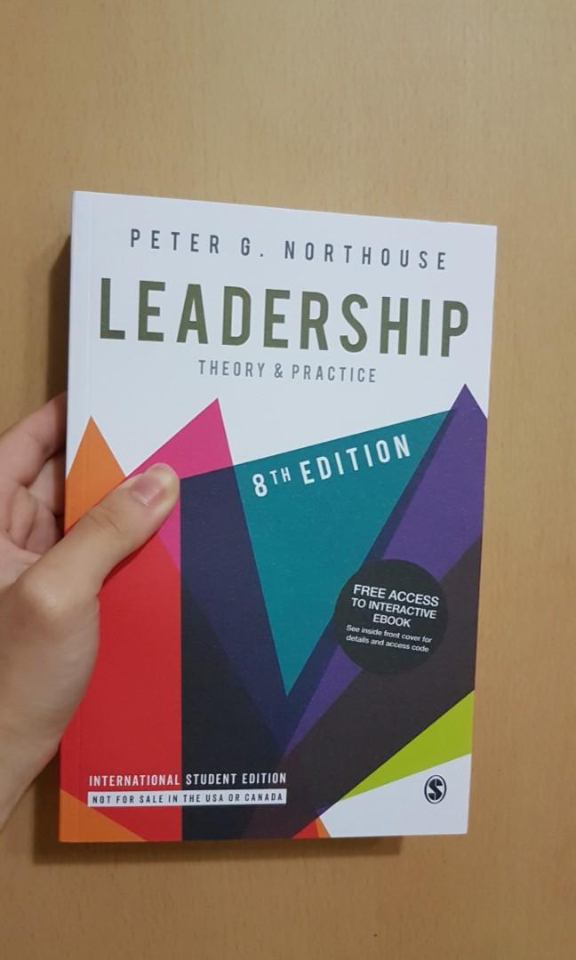 Leadership Theory Practice 8th Edition By Peter G Northouse Books Stationery Textbooks Professional Studies On Carousell